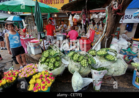 Flower Market, Bankok Stockfoto