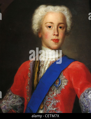 BONNIE PRINCE CHARLIE - Charles Edward Stuart (1720-1788) jakobitische Prätendenten auf den Thron von Großbritannien Stockfoto