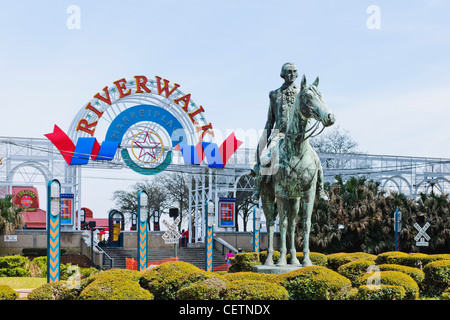 Riverwalk Marketplace, New Orleans Stockfoto