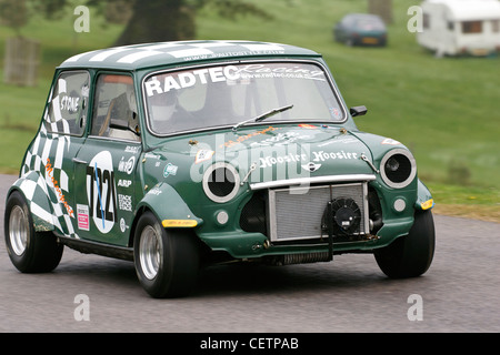 Modifizierte Austin Mini Cooper Rennwagen Stockfoto