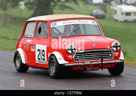 Modifizierte Austin Mini Cooper Rennwagen Stockfoto