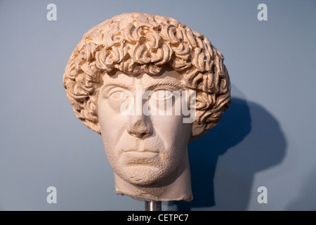 Leiter des Flavius Palmatus von Aphrodisias - das Ashmolean Museum, Oxford Stockfoto