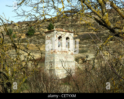 Eremitorio Rupestre de Olleros de Pisuerga Stockfoto