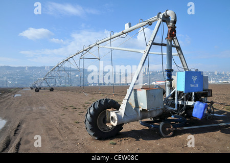 Bewässerung-Roboter, fotografiert in Israel, Haifa Bay Stockfoto