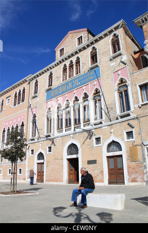 Palazzo Molin Adriatica, Zattere al Ponte Lungo, Venedig, Veneto, Italien, Adria, Europa Stockfoto