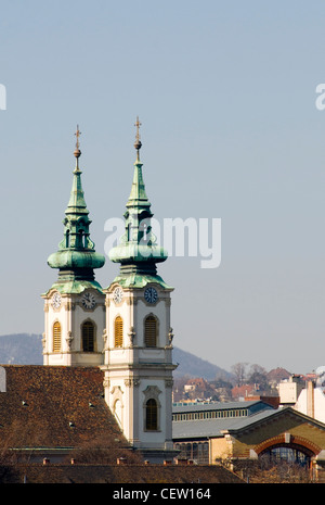 St.-Anna-Kirche oder Szent Anna Templom, Budapest. Stockfoto