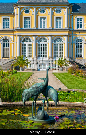 Schloss Poppelsdorf, abgeschlossen im Jahre 1753 von Clemens August, im Zentrum von Bonn, Deutschland Stockfoto