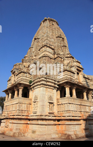 Indien, Rajasthan, Chittorgarh, Kumbha Shyam Tempel, Stockfoto