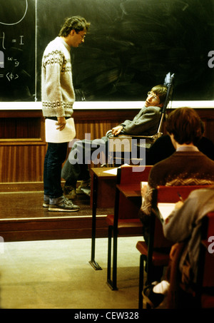 Professor Stephen Hawkins Vorlesungen in Cambridge Stockfoto