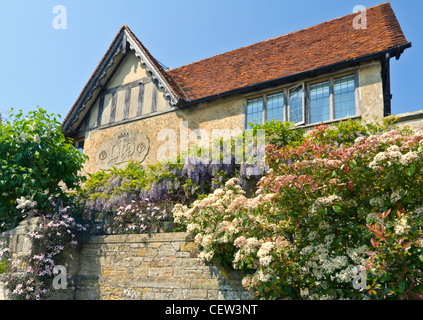 Mittelalterliche Landhaus in der ländlichen Gemeinde von Penshurst, Kent, Großbritannien Stockfoto