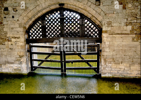 Tower of London, des Verräters Tor Stockfoto