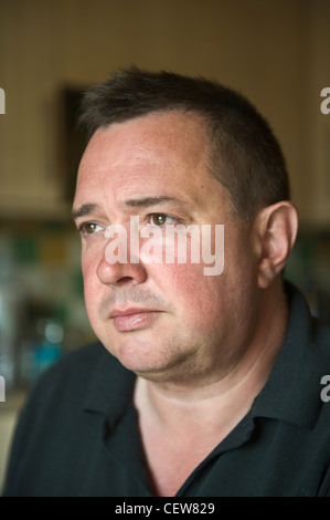 Walisischer Schriftsteller, Kritiker und Kommentator Jon Gower Stockfoto