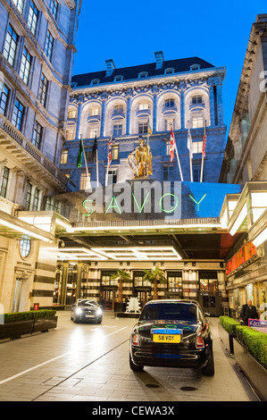 Savoy Hotel, London, UK Stockfoto