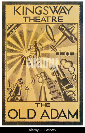 1925 die alten Adam Kingsway Theater Stockfoto