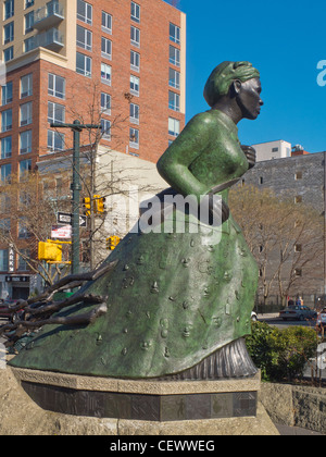 Harriet Tubman Statue in Harlem New York City Stockfoto