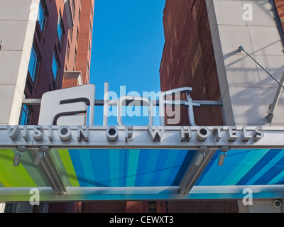 Aloft Hotel in Harlem New York Stockfoto