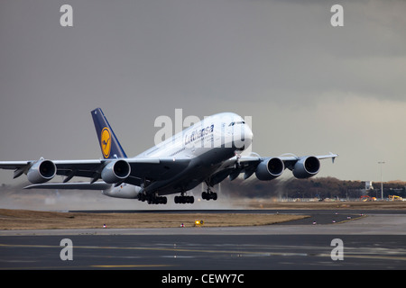 Flughafen Frankfurt am Main, Deutschland - drittgrößte in Europa Stockfoto