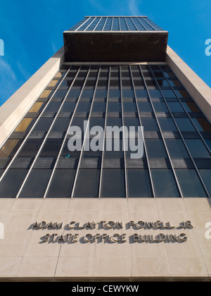 Adam Clayton Powell Jr Staat Bürogebäude in Harlem New York Stockfoto