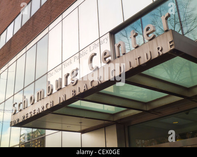 Schomburg Center for Research in Black Culture Stockfoto