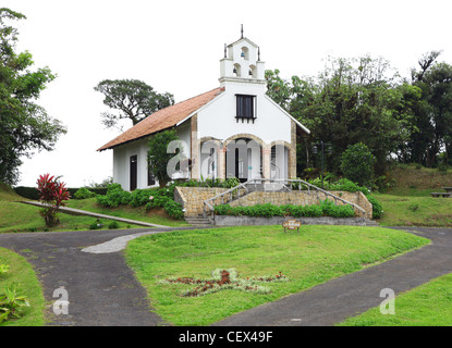 La Mariana Hochzeit Kapelle Villa Blanca Los Angeles Nebelwald Reservat Costa Rica Mittelamerika Stockfoto