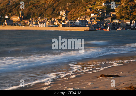 Ansicht von Barmouth von Penrhyn Punkt an der Mündung der Mawddach. Stockfoto