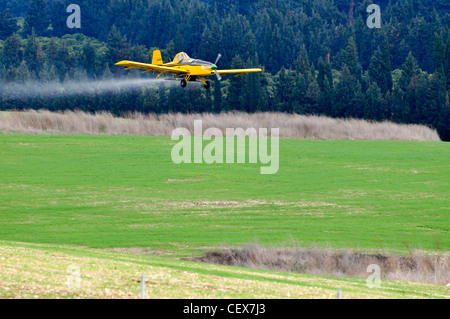 Telem Aviation Ayres SR2-T45 Turbo Soor Ernte abstauben. Fotografiert in Israel Stockfoto