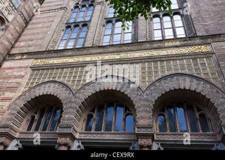 Detail der Fassade, Neue Synagoge, neue Synagoge, Oranienburger Straße, Berlin, Deutschland Stockfoto