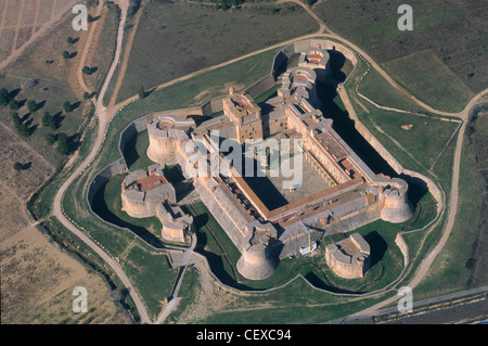 Salses Festung Salses-le-Château, Ostpyrenäen, Region Languedoc-Roussillon, Frankreich Stockfoto