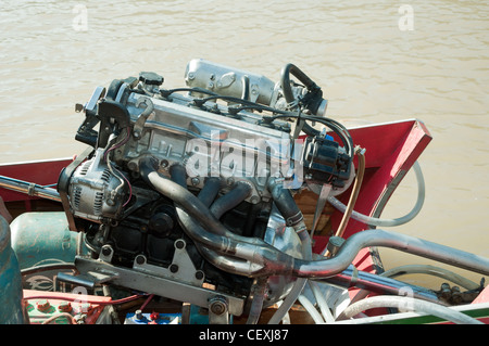 Bootsmotoren Stockfoto