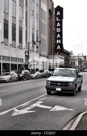 Die Innenstadt von Birminham Alabama Stockfoto