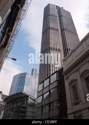 Tower 42 - formal "Nat West Tower" in der City of London Stockfoto