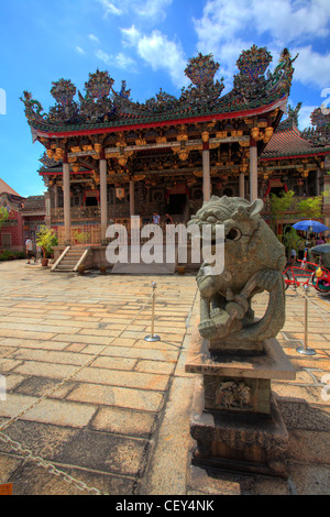 Khoo Kongsi Clanhouse und Tempel, Georgetown, Penang, Malaysia Stockfoto