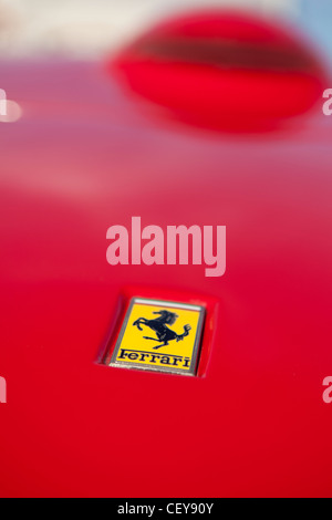 A close up view of a classic car at Goodwood revival Stockfoto