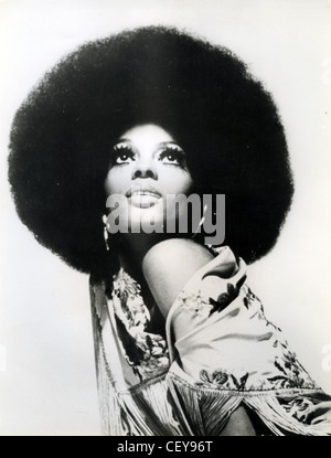 DIANA ROSS Promotional Foto von US-Sängerin über 1975 Stockfoto