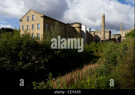 Die Szene Bill Brandts "Catch Point" Fotografie, in der Nähe von Dean Clough Halifax, West Yorkshire. Stockfoto