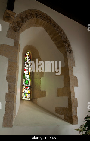 St.-Lorenz-Kirche, Barton auf der Heide, Warwickshire, England, UK Stockfoto