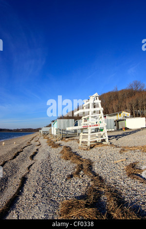 Weststrand Wiese Long Island NY Stockfoto