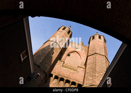 Amsterdamse Poort Stadttor in Haarlem, Niederlande Stockfoto