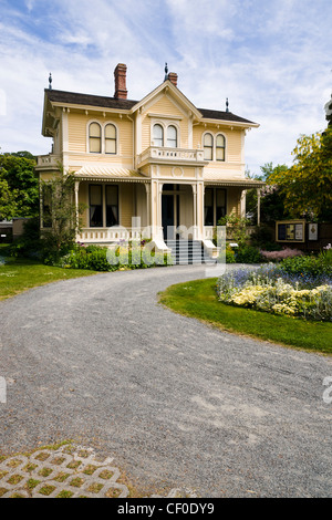 Carr House, dem Geburtsort von Künstler und Schriftsteller Emily Carr (1871-1945). Victoria, British Columbia, Kanada. Stockfoto