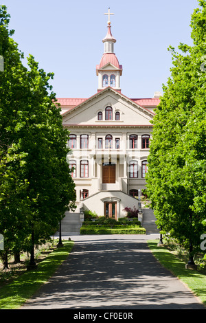 St. Anna Akademie. Victoria, British Columbia, Kanada. Stockfoto