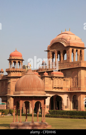 Indien, Rajasthan, Bikaner, Lalgarh Palace, Stockfoto