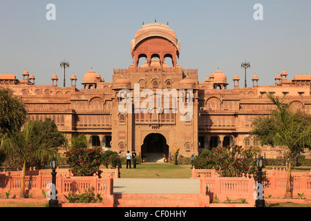 Indien, Rajasthan, Bikaner, Laxmi Niwas Palace, Stockfoto