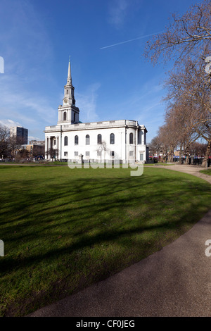 Allerheiligen Kirche Pappel, Tower Hamlets, London, England, Vereinigtes Königreich. Stockfoto