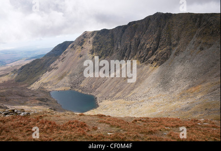 Dow-Felsen und Ziegenmilch Wasser, Lake District, Cumbria, UK Stockfoto