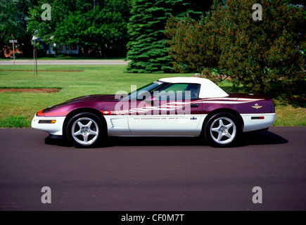 1995 Chevrolet Corvette 1995 Indy 500 Pace Car Stockfoto