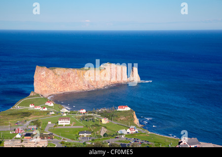 Perce Rock, Perce, Gaspe, Quebec, Kanada Stockfoto