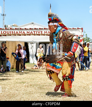 Indianer auf der Jazz Fest 2011. Stockfoto