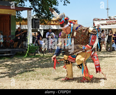 Indianer auf der Jazz Fest 2011. Stockfoto