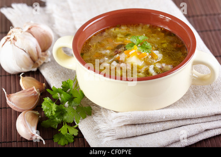 Suppe Stockfoto