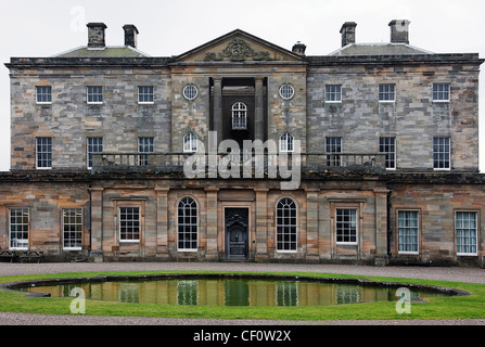 Howick Hall. Northumberland. Stockfoto